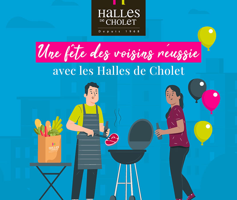 Fête des voisins brochettes viandes + poissons