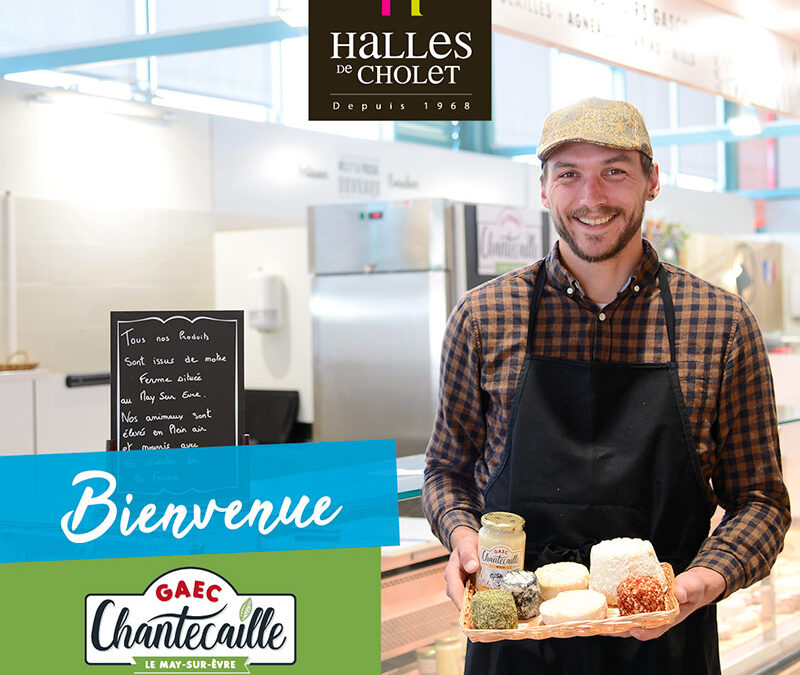 Nouveau aux Halles : La Ferme Chantecaille, producteur bio de gourmandises fermières.